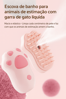 Escova Pet Elétrica - Spray a Vapor