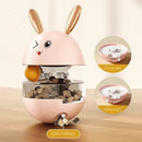 Comedouro Interativo para Gatos Giratório Divertido - Petisco Ração