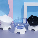 Comedouro e Bebedouro Elevado Ergonômico para Gatos